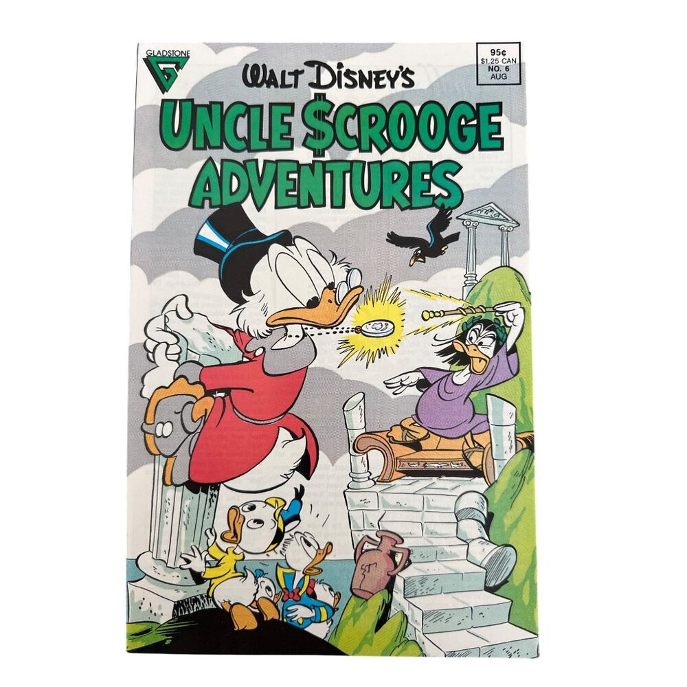 Gladstone Walt Disneys Uncle Scrooge Adventures #6 Comic 1988 Bagged Boarded